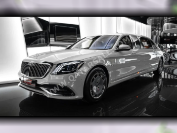 Mercedes-Benz  Maybach  S650  2019  Automatic  4,773 Km  12 Cylinder  All Wheel Drive (AWD)  Limousine  White