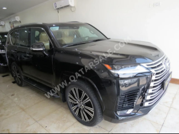 لكزس  ال اكس  600 لكجري  2025  اوتوماتيك  0 كم  6 سلندر  دفع رباعي  اس يو في  أسود  تحت الضمان