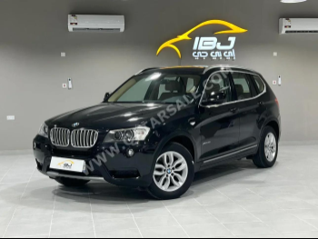 BMW  X-Series  X3  2013  Automatic  59,000 Km  4 Cylinder  Four Wheel Drive (4WD)  SUV  Black