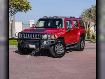 همر  اتش 3  2005  اوتوماتيك  174,000 كم  5 سلندر  دفع رباعي  اس يو في  أحمر