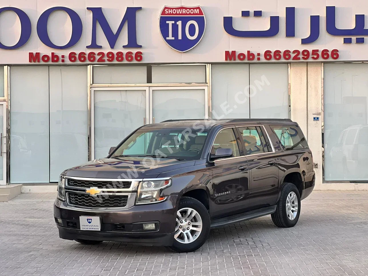 Chevrolet  Suburban  2016  Automatic  185,000 Km  8 Cylinder  Four Wheel Drive (4WD)  SUV  Brown