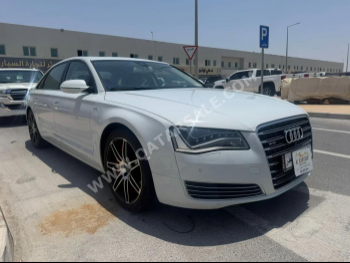Audi  A8  L  2014  Automatic  92,000 Km  6 Cylinder  All Wheel Drive (AWD)  Sedan  White