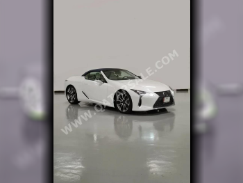 لكزس  ال سي  500  2023  اوتوماتيك  28,000 كم  6 سلندر  دفع خلفي  كوبيه \ سبورت  أبيض  تحت الضمان