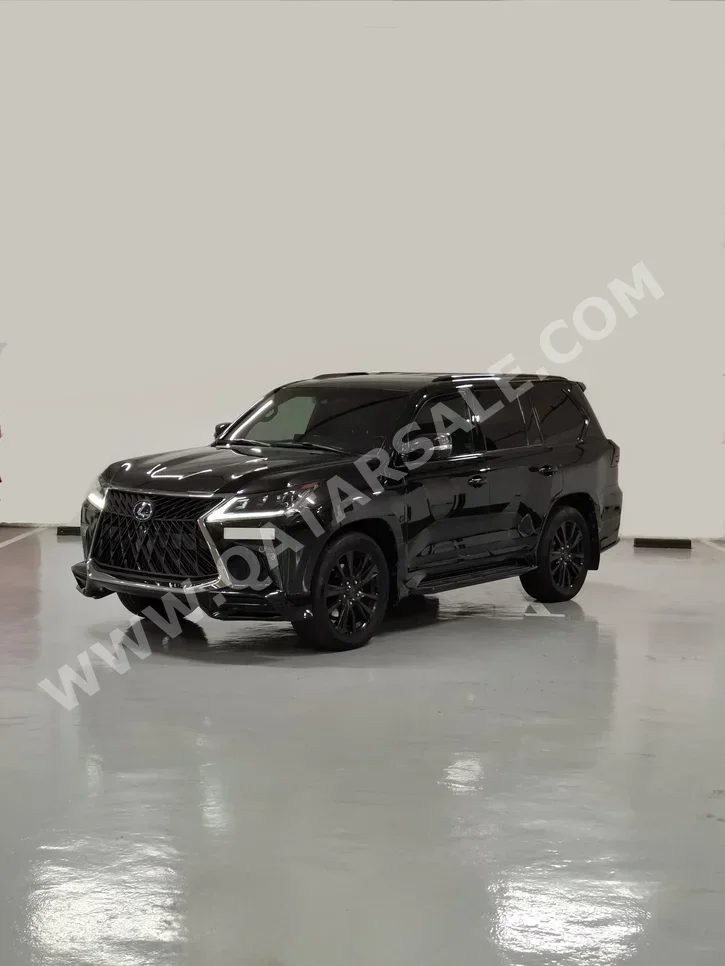 Lexus  LX  570 S Black Edition  2016  Automatic  163,000 Km  8 Cylinder  Four Wheel Drive (4WD)  SUV  Black