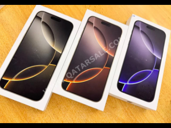 Apple  - Iphone 16  - Pro Max  - Black Titanium  - 256 GB  - Under Warranty