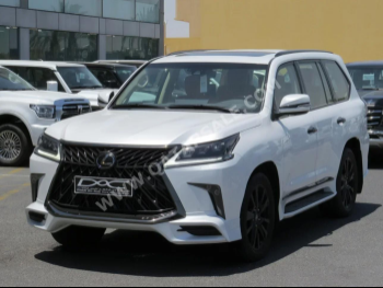 Lexus  LX  570 S Black Edition  2019  Automatic  13,000 Km  8 Cylinder  Four Wheel Drive (4WD)  SUV  White