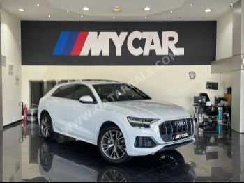 Audi  Q8  TFSI Quattro  2021  Automatic  69,000 Km  6 Cylinder  All Wheel Drive (AWD)  SUV  White  With Warranty