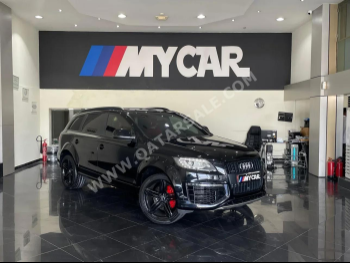 اودي  كيو 7  40 تي اف اس اي  2015  اوتوماتيك  80,000 كم  6 سلندر  دفع كلي مستمر  اس يو في  أسود