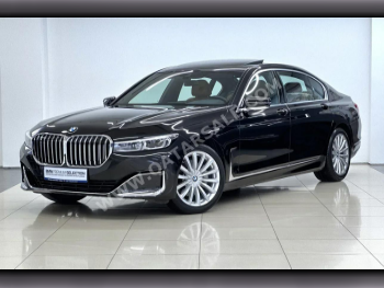 BMW  7-Series  730 Li  2022  Automatic  44,000 Km  4 Cylinder  Rear Wheel Drive (RWD)  Sedan  Black  With Warranty