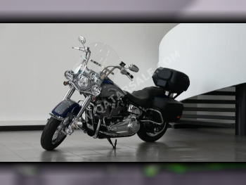 هارلي ديفيدسون  سوفيتيل هيرتج -  2023 - اللون ازرق -  الضمان