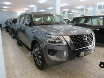 نيسان  باترول  ال اي  2024  اوتوماتيك  0 كم  8 سلندر  دفع رباعي  اس يو في  رمادي  تحت الضمان