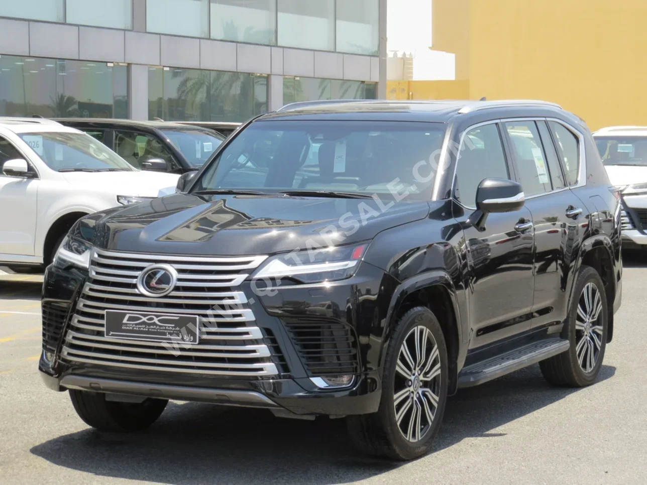 لكزس  ال اكس  600 لكجري  2023  اوتوماتيك  15,000 كم  6 سلندر  دفع رباعي  اس يو في  أسود  تحت الضمان