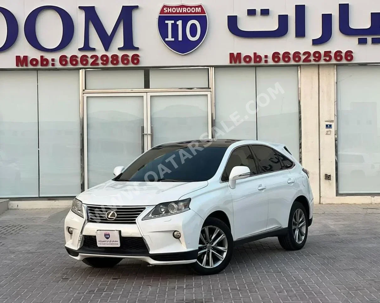 Lexus  RX  350  2013  Automatic  109,000 Km  6 Cylinder  Four Wheel Drive (4WD)  SUV  White
