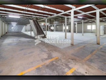 مخازن و مستودعات - الريان  - المنطقة الصناعية  -المساحة: 1200 متر مربع