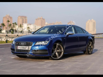 Audi  S  7  2015  Automatic  99,000 Km  4 Cylinder  All Wheel Drive (AWD)  Sedan  Blue
