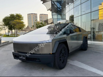 Tesla  Cybertruck  Foundation Series  2024  Automatic  400 Km  0 Cylinder  All Wheel Drive (AWD)  Pick Up  Gold  With Warranty