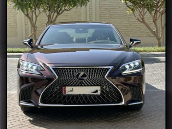 لكزس  ال اس  500 اتش  2019  اوتوماتيك  37,125 كم  6 سلندر  دفع كلي مستمر  سيدان  عنابي