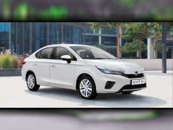 Honda  City  4 Cylinder  Sedan  White  2023