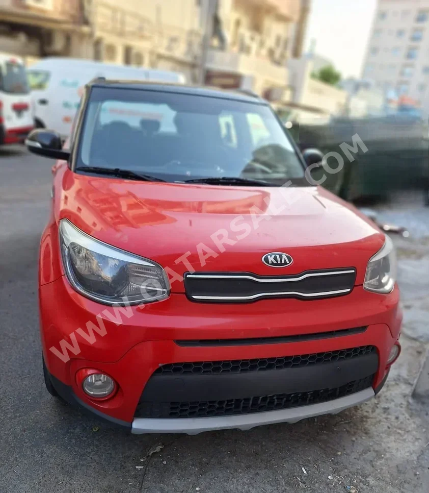 Kia  Soul  4 Cylinder  SUV ( AWD )  Red  2020