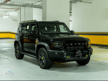 Jetour  T2  Luxury Plus  2025  Automatic  0 Km  4 Cylinder  Four Wheel Drive (4WD)  SUV  Black  With Warranty