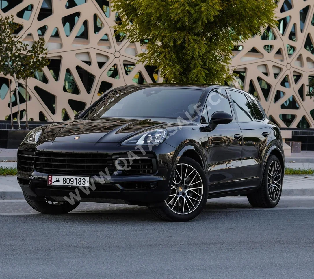 بورش  كيان  اس  2019  اوتوماتيك  39,000 كم  8 سلندر  دفع رباعي  اس يو في  أسود  تحت الضمان
