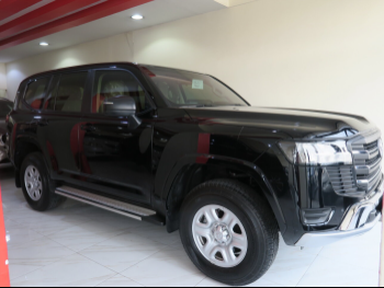 Toyota  Land Cruiser  GX  2024  Automatic  26,000 Km  6 Cylinder  Four Wheel Drive (4WD)  SUV  Black  With Warranty