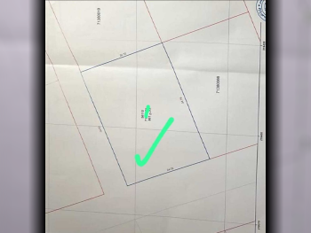 اراضي للبيع في أم صلال  - بو فسيلة  -المساحة 861 متر مربع