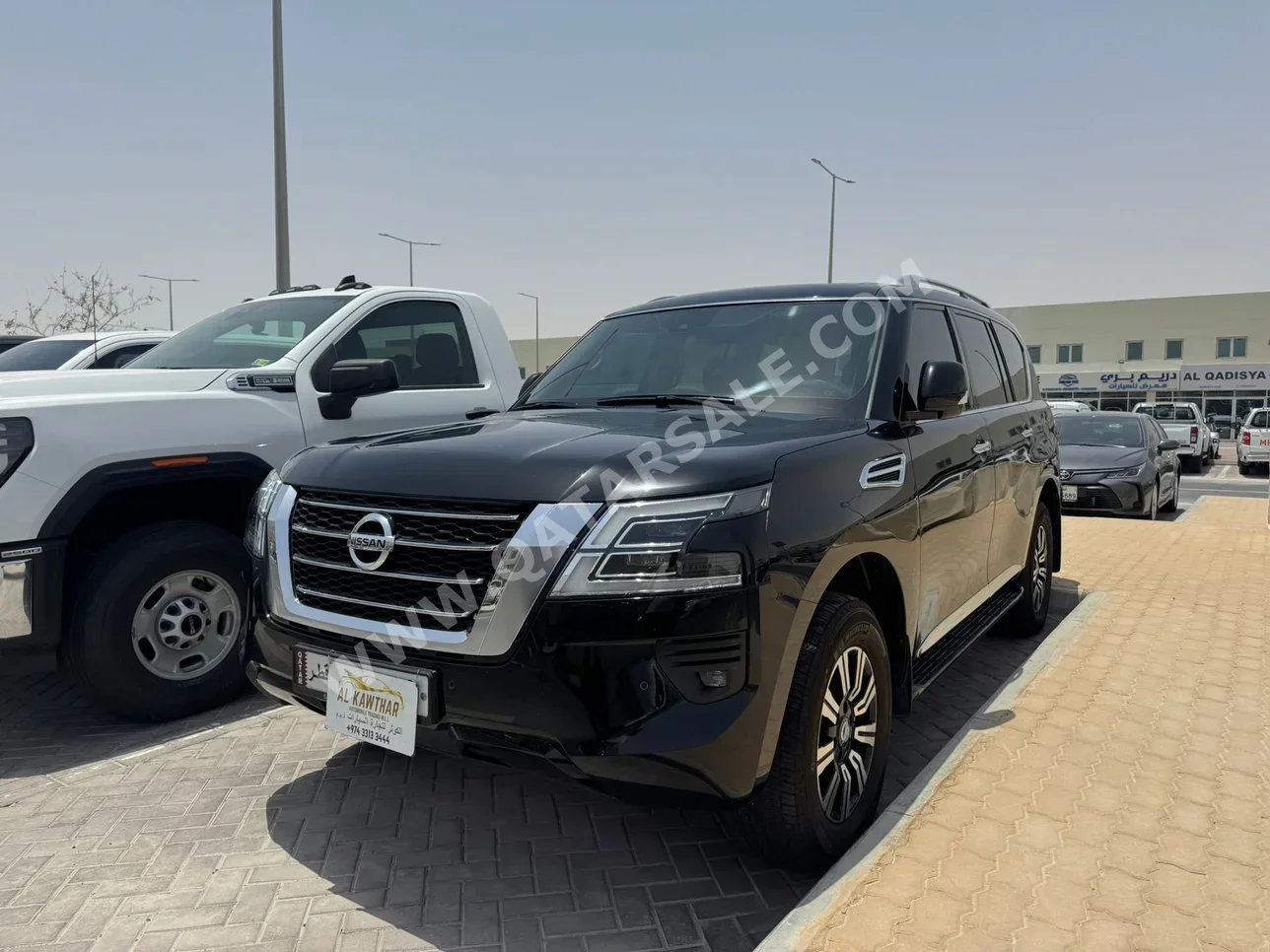 Nissan  Patrol  Titanium  2020  Automatic  112,000 Km  8 Cylinder  Four Wheel Drive (4WD)  SUV  Black