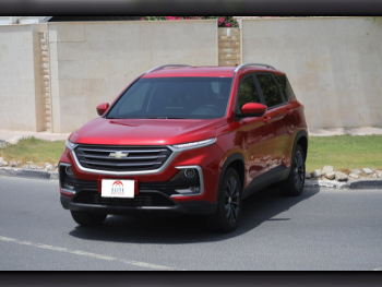 شفروليه  كابتيفا  ال اس  2023  اوتوماتيك  13,500 كم  4 سلندر  سحب امامي  اس يو في  أحمر  تحت الضمان