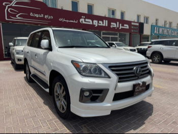 لكزس  ال اكس  570 اس  2015  اوتوماتيك  196,000 كم  8 سلندر  دفع رباعي  اس يو في  أبيض