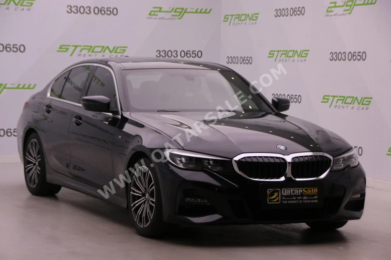BMW  3-Series  320i  2021  Automatic  21,000 Km  4 Cylinder  Rear Wheel Drive (RWD)  Sedan  Black  With Warranty