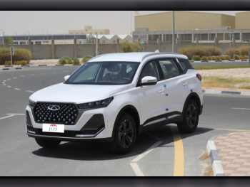 شيري  تيجو  7  برو  2026  اوتوماتيك  0 كم  4 سلندر  سحب امامي  اس يو في  أبيض  تحت الضمان