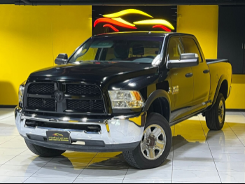 دودج  رام  2500  2017  اوتوماتيك  52,000 كم  8 سلندر  دفع رباعي  بيكب  أسود