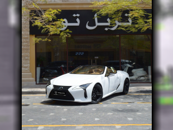 لكزس  ال سي  500  2024  اوتوماتيك  3,880 كم  6 سلندر  دفع خلفي  كشف  أبيض  تحت الضمان