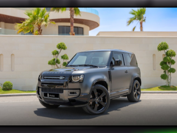 Land Rover  Defender  90 Carpathian Edition  2023  Automatic  30,000 Km  8 Cylinder  Four Wheel Drive (4WD)  SUV  Dark Gray  With Warranty