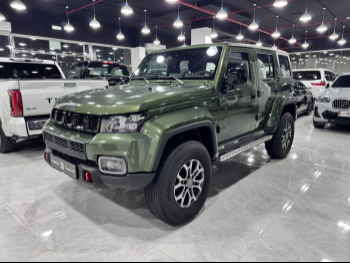BAIC  BJ40 C  2024  Automatic  2,700 Km  4 Cylinder  Four Wheel Drive (4WD)  SUV  Green  With Warranty