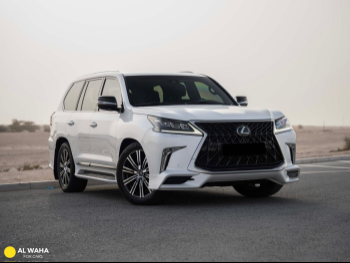 Lexus  LX  570 S  2020  Automatic  110,000 Km  8 Cylinder  Four Wheel Drive (4WD)  SUV  White
