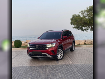 فوكس واغن  تيراماونت  2021  اوتوماتيك  58,730 كم  6 سلندر  دفع رباعي  اس يو في  أحمر  تحت الضمان