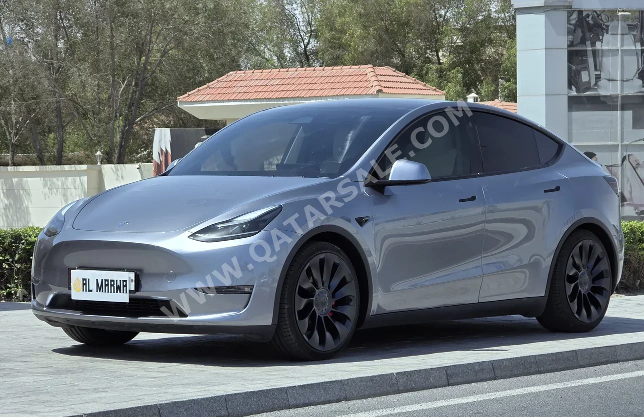 تسلا  واي  بيرفورمانس  2024  اوتوماتيك  40,000 كم  0 سلندر  دفع كلي مستمر  اس يو في  فضي  تحت الضمان