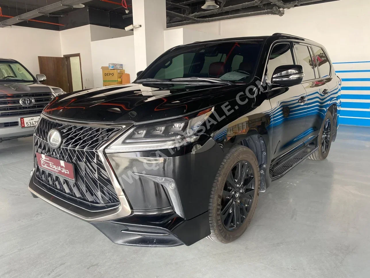 Lexus  LX  570 S Black Edition  2019  Automatic  230,000 Km  8 Cylinder  Four Wheel Drive (4WD)  SUV  Black