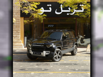 Land Rover  Defender  110 S  2024  Automatic  26,900 Km  4 Cylinder  Four Wheel Drive (4WD)  SUV  Black  With Warranty