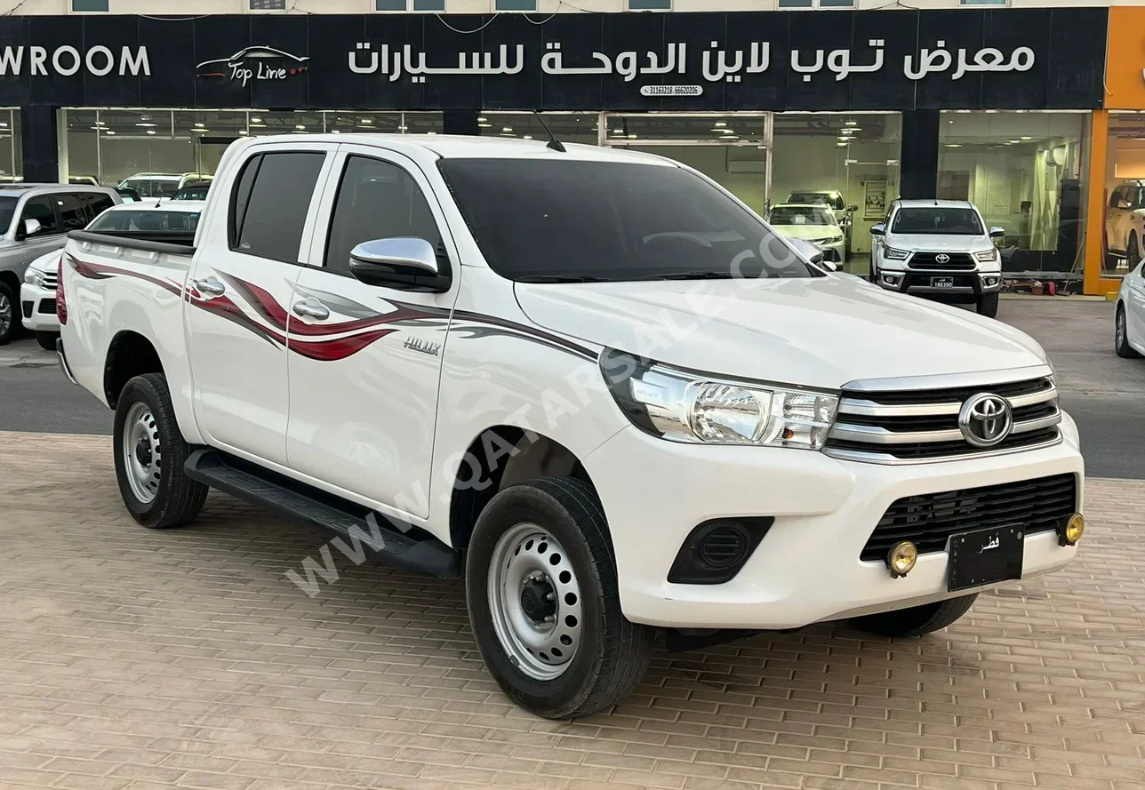 Toyota  Hilux  2020  Automatic  91,000 Km  4 Cylinder  Four Wheel Drive (4WD)  Pick Up  White
