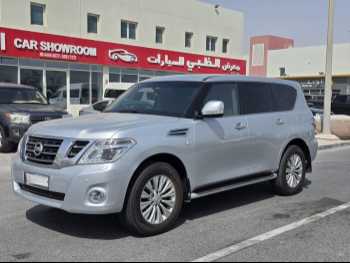 Nissan  Patrol  Titanium  2017  Automatic  244,000 Km  6 Cylinder  Four Wheel Drive (4WD)  SUV  Silver