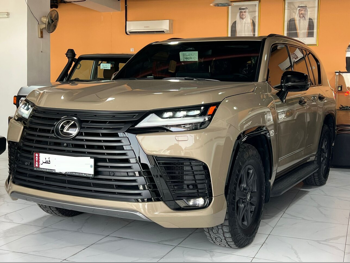لكزس  ال اكس  600 اوفرتريل  2025  اوتوماتيك  17,000 كم  6 سلندر  دفع رباعي  اس يو في  بيج  تحت الضمان