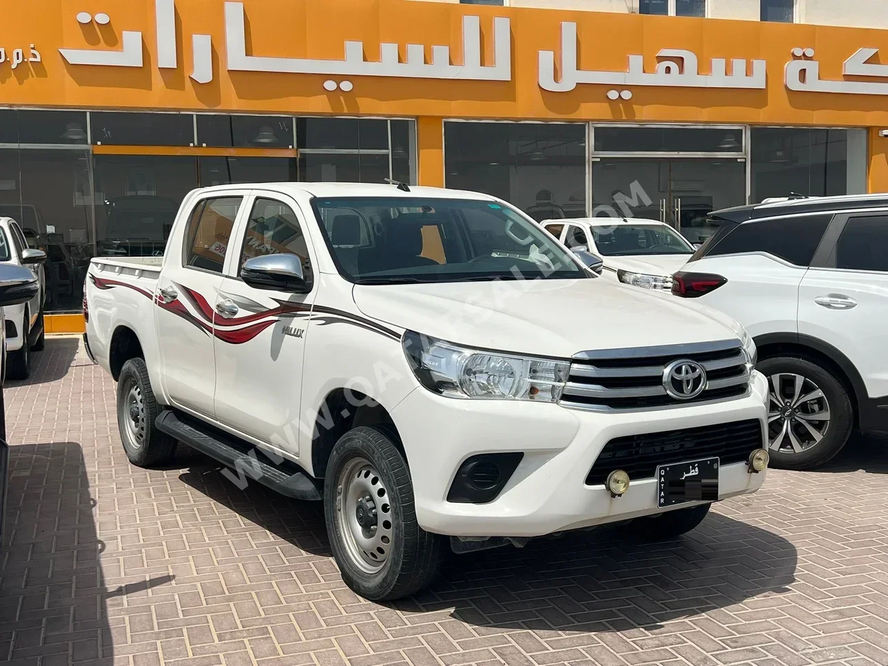 Toyota  Hilux  2020  Automatic  123,000 Km  4 Cylinder  Four Wheel Drive (4WD)  Pick Up  White
