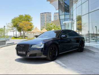 Audi  A8  L  2014  Automatic  96,000 Km  12 Cylinder  All Wheel Drive (AWD)  Sedan  Black