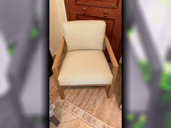 Sofas, Couches & Chairs Arm chair set  - Fabric  - White