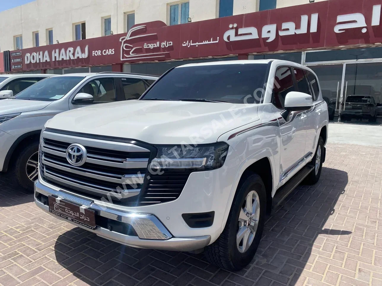 Toyota  Land Cruiser  GXR  2024  Automatic  30,000 Km  6 Cylinder  Four Wheel Drive (4WD)  SUV  White  With Warranty