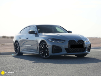 BMW  M-Series  440i  2024  Automatic  13,500 Km  6 Cylinder  Rear Wheel Drive (RWD)  Sedan  Gray  With Warranty