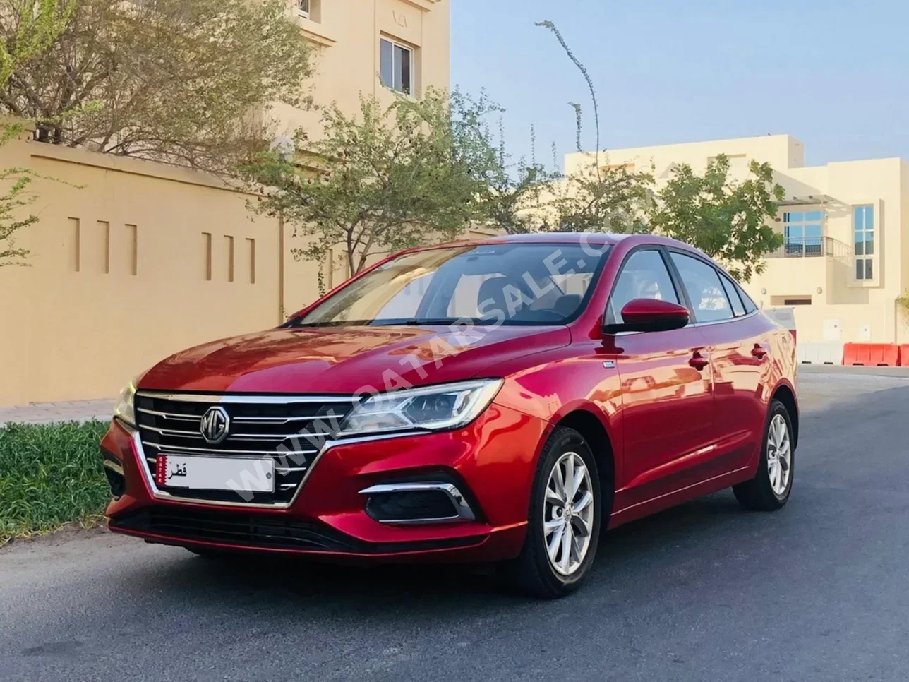 MG  5  2021  Automatic  79,000 Km  4 Cylinder  Front Wheel Drive (FWD)  Sedan  Red